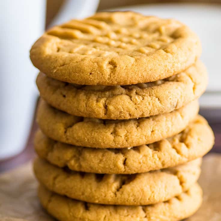 Instant Cookie Fix: Super Peanut Buttery Small Batch Cookies (6-9)